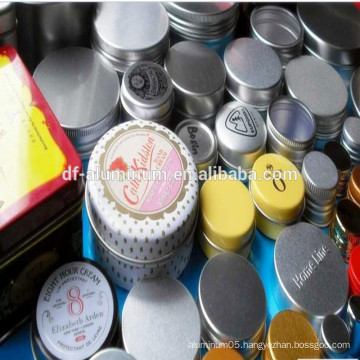 Hot sale aluminum jar/can for packing cosmetic cream